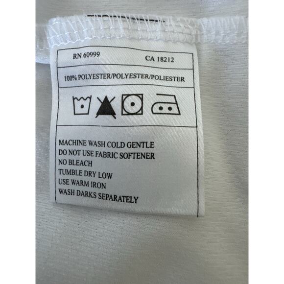 Los Angeles Lakers Men’s Antigua White Golf Polo Embroidered Size Large - Picture 5 of 7